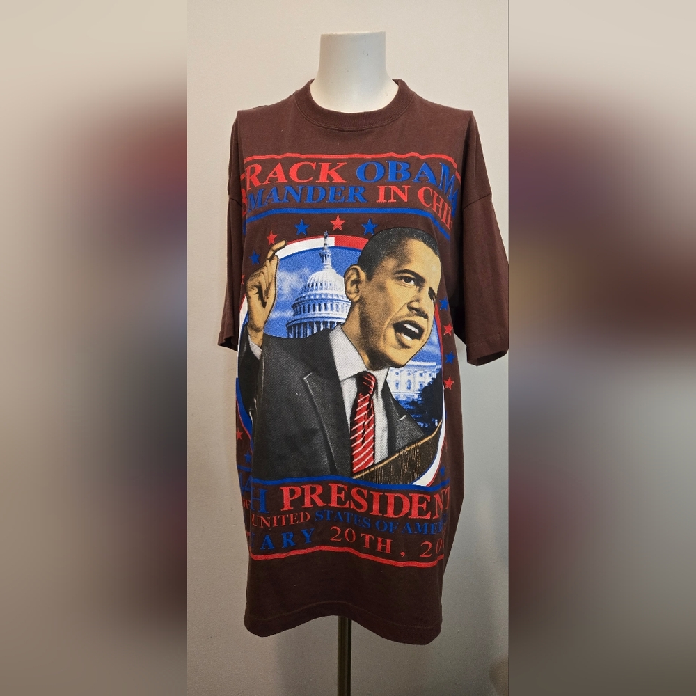 Barack Obama 44th President of the United States 2009 Change is Coming 2XL Doubl